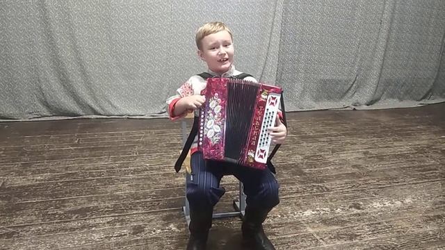 Русская народная песня "Как у дедушки Петра" Дюкарев Матвей 7 лет смотреть онлайн