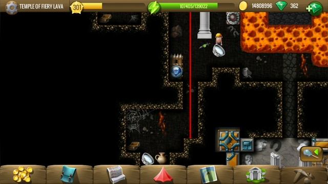 Temple of Fiery Lava - #2 Hephaestus - Diggy's Adventure смотреть онлайн