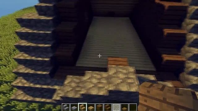 Как построить красивый деревянный дом с фермой для двоих друзей в minecraft (Деревенский дом) смотреть онлайн