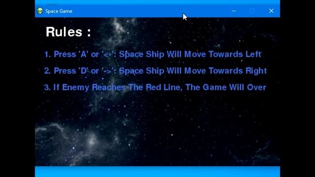 Playing Self Made Space Game | Python3 | Pygame | Desktop Application смотреть онлайн