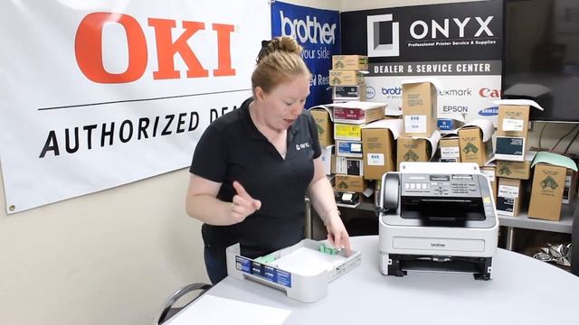 Brother Intellifax 2840 | Common Causes of a Paper Jam | Onyx Imaging смотреть онлайн
