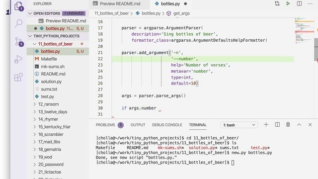 Tiny Python Projects: Ch 11 Pt 4 (Getting started) смотреть онлайн