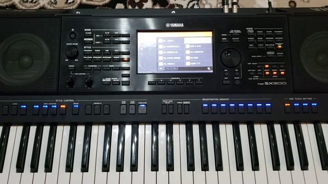 YAMAHA GENOS, PSR SX900, SX700, SX600, A5000, A3000 PACK (SET) USULLAR. смотреть онлайн