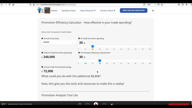 Trade Promotion ROI (Return On Investment) Calculator For Consumer Packaged Goods Brands смотреть онлайн