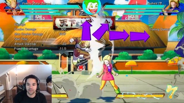 DBFZ - Instant Air Dash Trick Tutorial смотреть онлайн