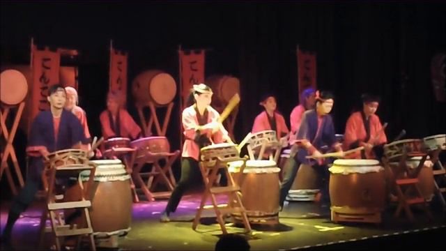 Taiko-performance - 25 Years TENTEKKO-Taiko - Taiko Drummers - Taiko-drumming