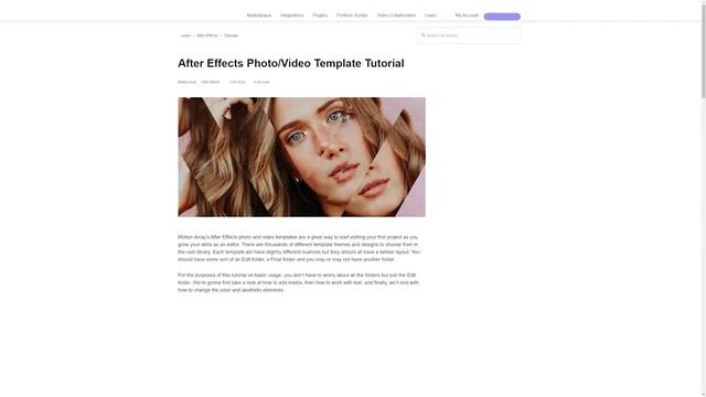 Motion Array's new easy-to-use templates are here! смотреть онлайн