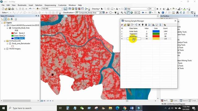 Supervised Image Classification | Land Use & Land Cover Map in ArcGIS смотреть онлайн