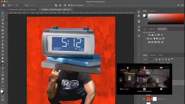 How to design a Mixtape Cover/ Mixtape Cover Tutorial Photoshop LIVE! смотреть онлайн