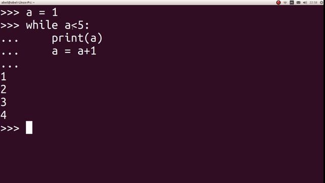 3.2.4 Variável de controle - Python 3.5 Tutorial смотреть онлайн