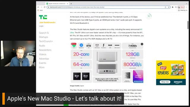 Apple Event Introduces Mac Studio!!! (with new M1 Ultra!) смотреть онлайн