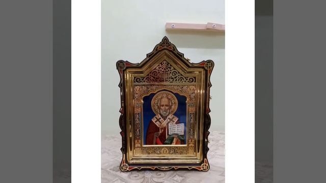 Копия старинного киота для иконы. т. 89603554143 смотреть онлайн