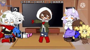 Undertale reacts to Chara’s AU’s || Undertale AU’s || Bad apple 🍎 ||