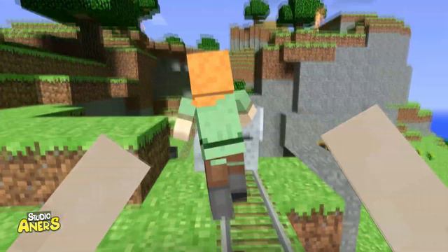 Garry's mod not ordinary ragdolls epic fails Alex with Steve [MOD: Minecraft] смотреть онлайн