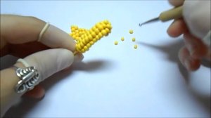 Кукуруза из полимерной глины