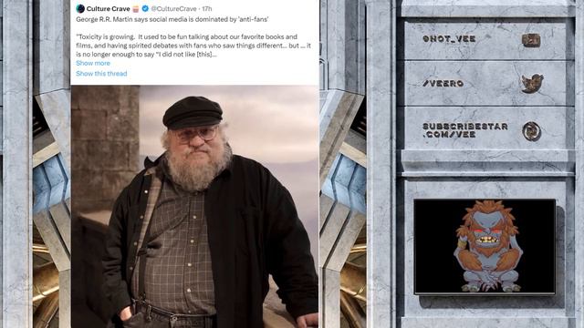 George R.R Martin Lectures Us About Toxicity смотреть онлайн