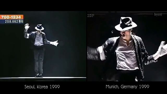Michael Jackson - Billie Jean (Seoul VS Munich) 1999 смотреть онлайн