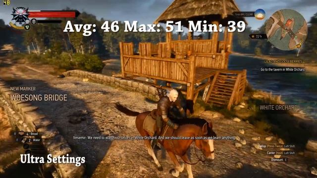 Witcher 3 - GTX 1060+Intel Core i3 GamePlay Performance (Ultra&High) смотреть онлайн