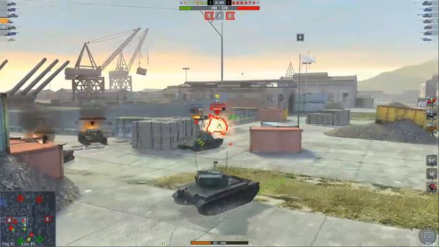 Играем в Блитз)) Новый режим!!)) Играю с Женой!))) смотреть онлайн