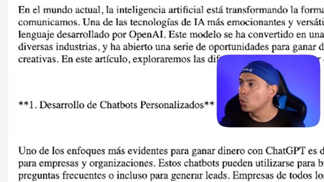 Como Ganar 250 Dólares Diarios En Ingresos Pasivos Con ChatGPT (Dinero Por Internet) смотреть онлайн
