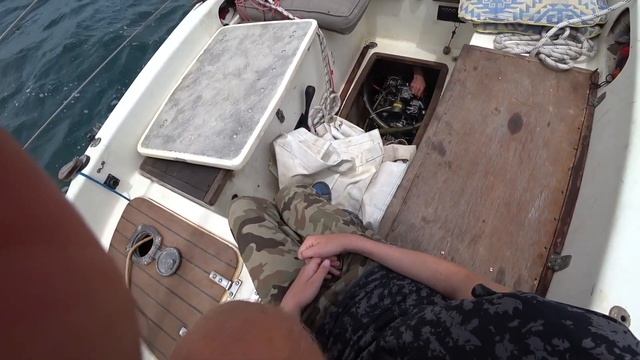 Тестируем  7 метровую яхту -  перед пересечением Атлантического Океана