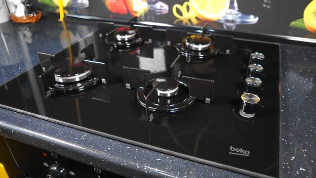 Демонстрация работы систем электроподжига и газ-контроля Beko HILG64120S смотреть онлайн