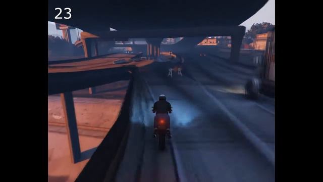 GTA V 50 каскадерских прыжков | Достижение "Выпендрежник" смотреть онлайн