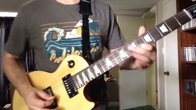 Peter Green mod on a Les Paul Studio with Red House backing track. смотреть онлайн