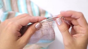 Эластичное закрытие петель иглой любого края / Супер просто!