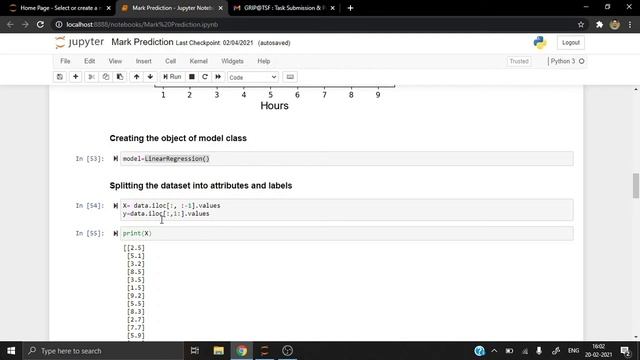 Beginner Linear Regression Project | Prediction of marks | Python смотреть онлайн