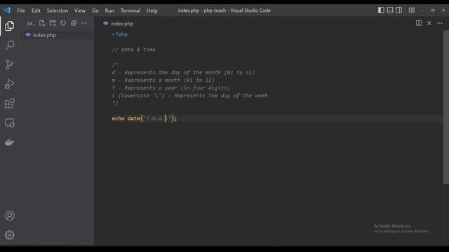 22. PHP Date. Sava va Vaqt bilan ishlash. | PHP dasturlash tili o'rganish смотреть онлайн
