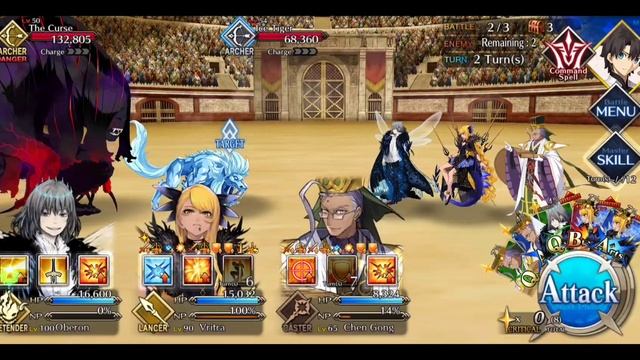 [FGO NA] Nerofest - Main Event 90+ node 3t (6 slot) смотреть онлайн