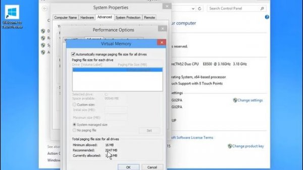 ✔️ Windows 10 - Optimize Performance - Virtual Memory - Advanced System Settings - Speed Up Win 10