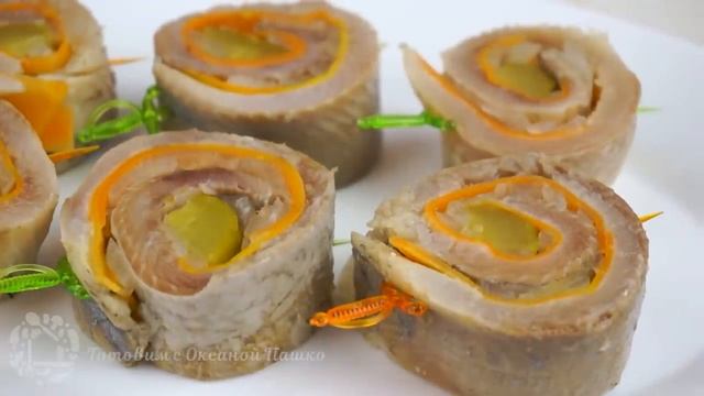 Сразу 5 Рецептов из Сельди на Новогодний Праздничный Стол! Просто и очень вкусно! смотреть онлайн
