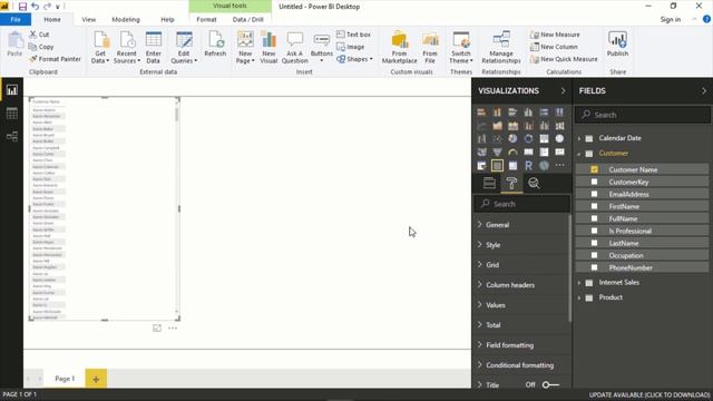 Get started on Power BI! // Get data & create a visual смотреть онлайн