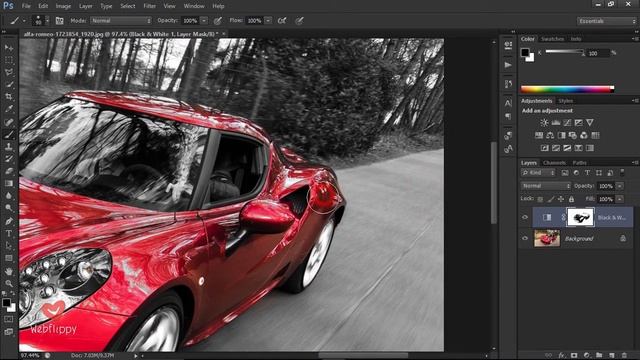Photoshop Selective Color Tutorial | Photo Effects смотреть онлайн