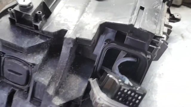 потеют фары на Mercedes Benz W222 решение проблемы