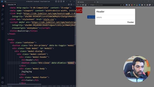 10 - Bootstrap 5 Course - Modal смотреть онлайн