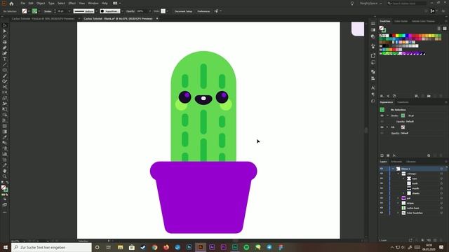 How to Illustrate like Kurzgesagt (In a Nutshell) | Illustrator Beginner Tutorial смотреть онлайн