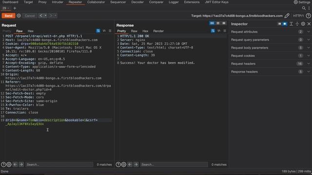Cross-Site Request Forgery (CSRF) | FirstBlood v3 | Bug Bounty Service смотреть онлайн