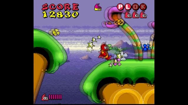Biophoenix Game Reviews: Plok (SNES) смотреть онлайн