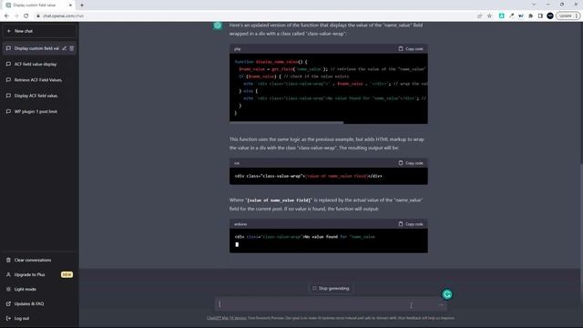 OpenAI GPT-4 and ACF - Use AI to create the PHP code to output ACF values - Too easy and [FREE] смотреть онлайн