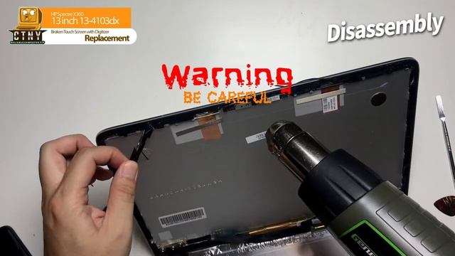 HP Spectre X360 13-4103dx Touch Screen With Digitizer Replacement