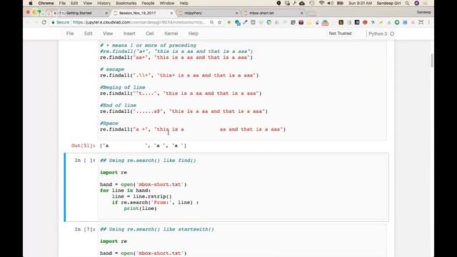 Regular Expressions | Python for Machine Learning | Session 5 смотреть онлайн