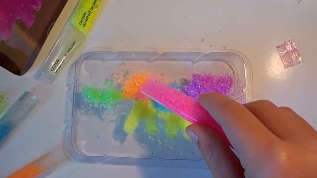 Цветные Динозавры. DIY волшебный песок смотреть онлайн