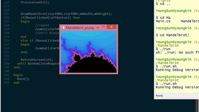 Mandelbrot Pascal смотреть онлайн