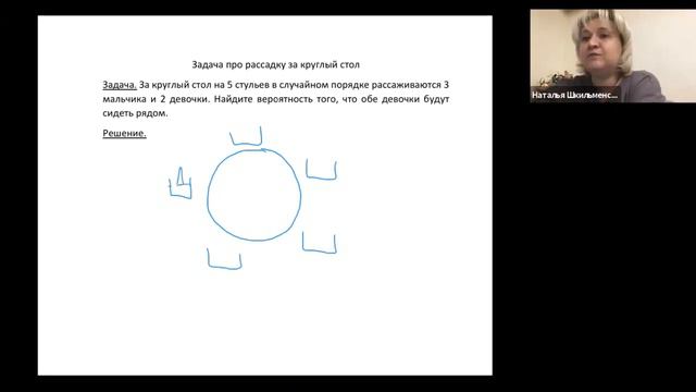 Задача про рассадку за круглый стол смотреть онлайн
