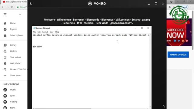 How To Restore Wallet Of Monero Coin | Recover XMR Wallet