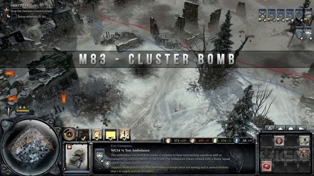 Company of Heroes 2: Ardennes Assault Fox Company смотреть онлайн