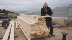 Строительство одноэтажного каркасного дома. Начало, проект 6 на 9. Из какой доски строить?